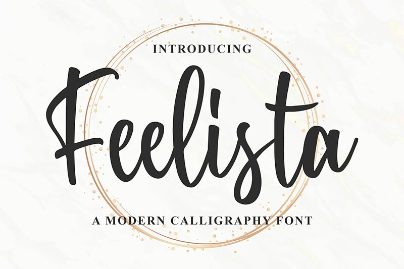 Feelista Schriftart