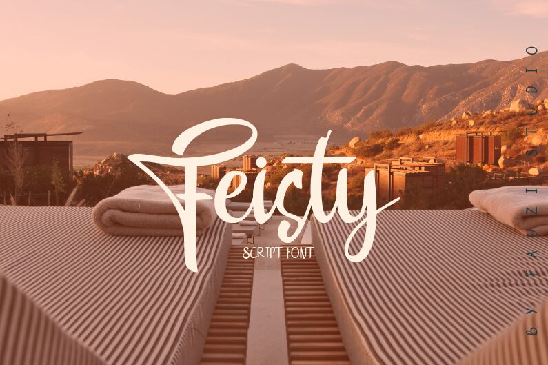 Feisty Schriftart