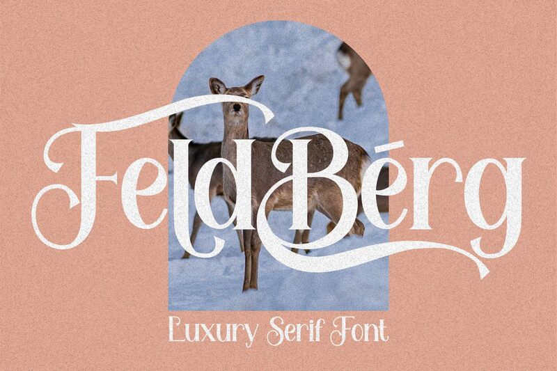Feldberg Schriftart