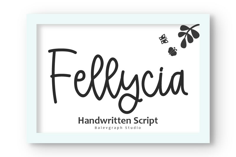 Fellycia Schriftart