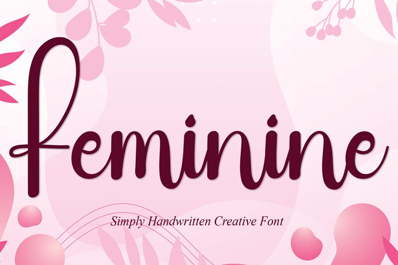Feminine Czcionka