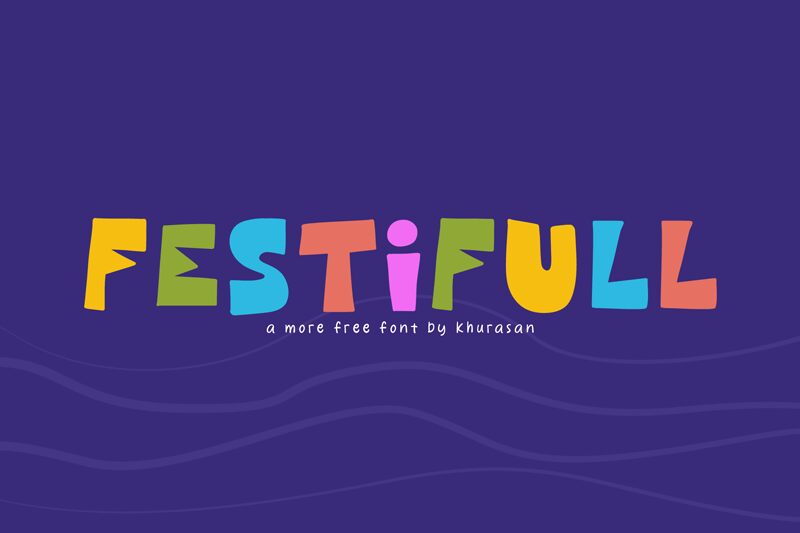Festifull Schriftart