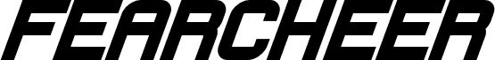 Fearcheer Demo Bold Italic