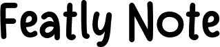 Featly Note Regular