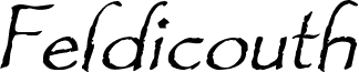 Feldicouth Italic
