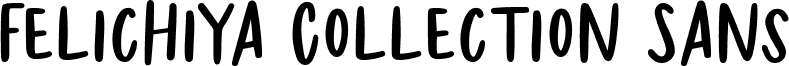 Felichiya Collection Sans Bold