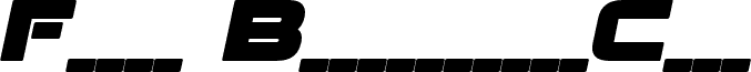 Fenix BlackletterCaps Italic