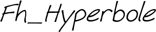 Fh_Hyperbole-Italic