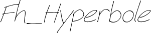 Fh_Hyperbole-LightItalic