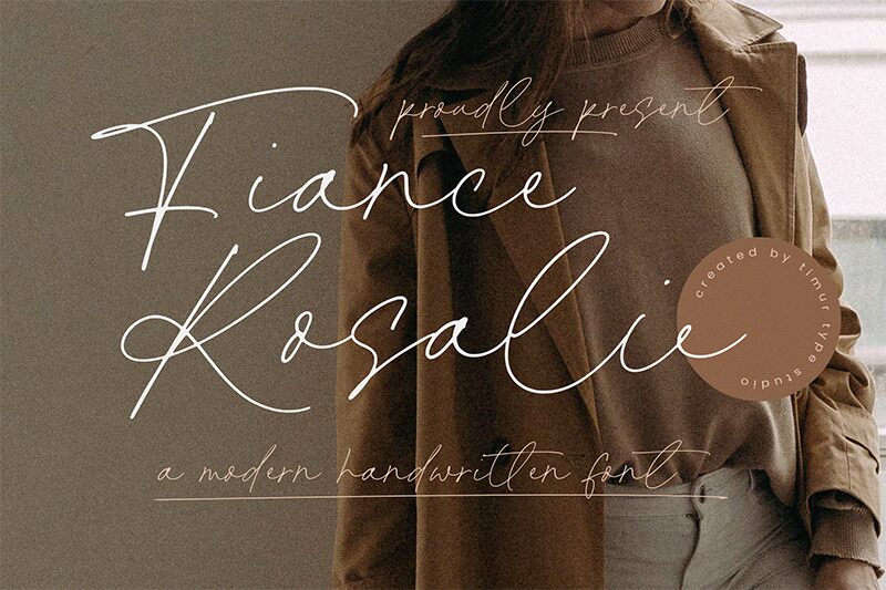 Fiance Rosalie Czcionka