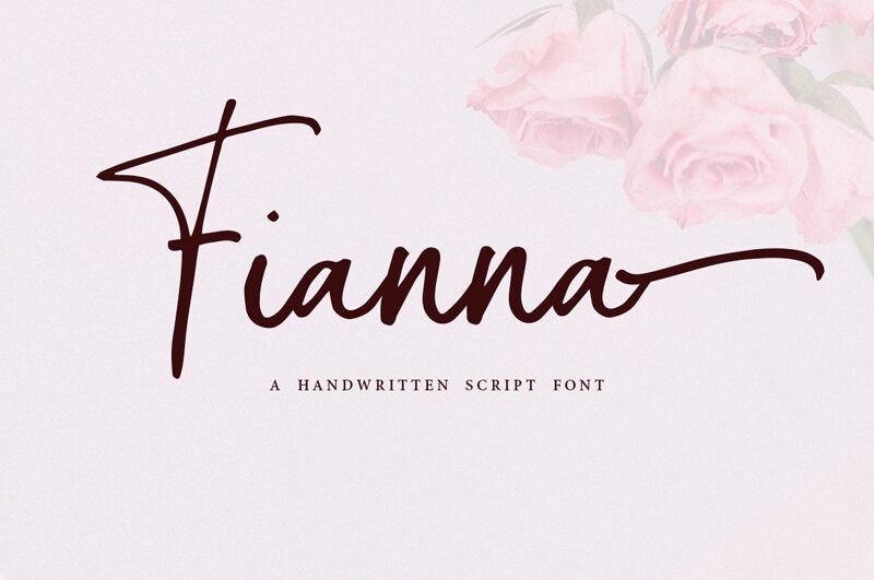 Fianna Schriftart