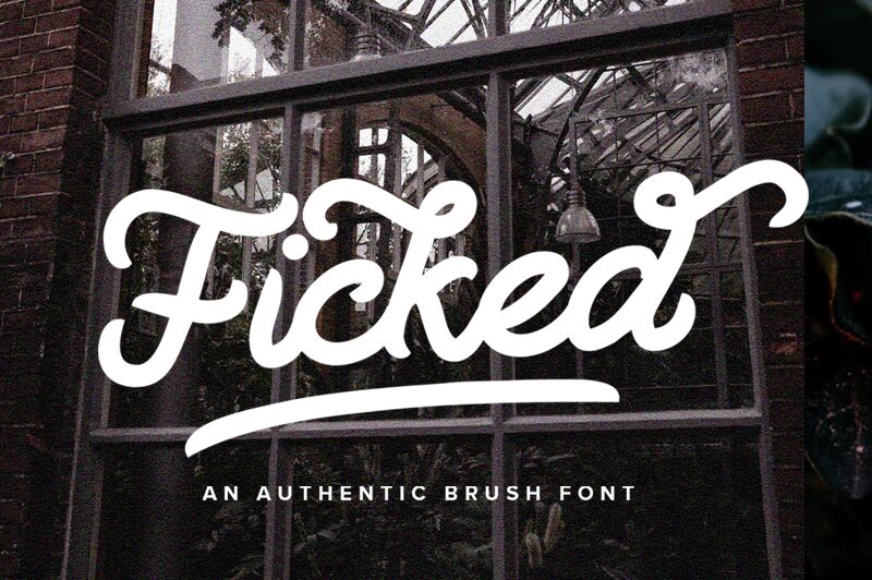 Ficked Schriftart