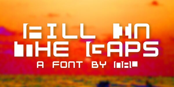 Fill In The Gaps الخط