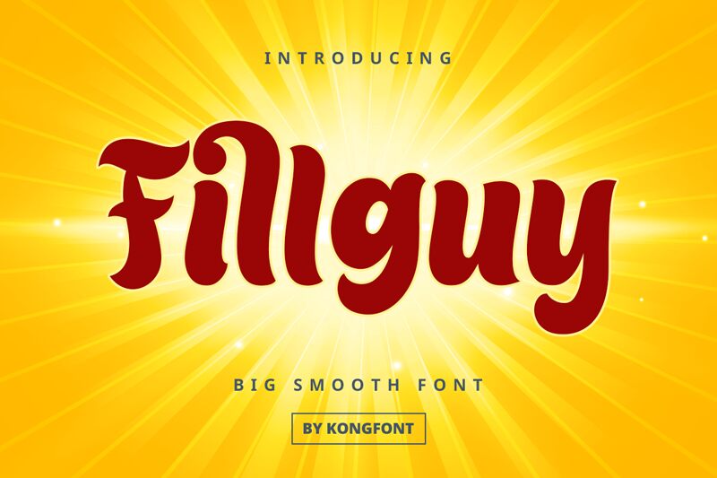 Fillguy Schriftart