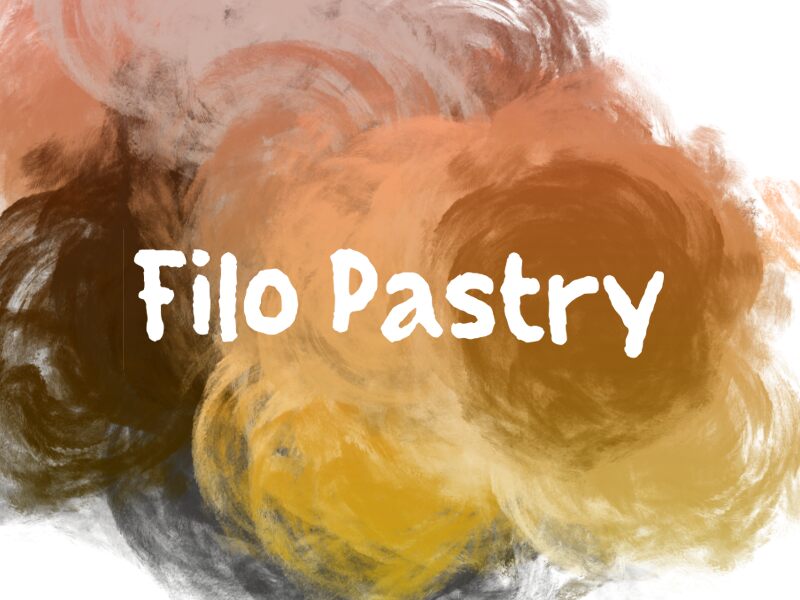 Filo Pastry Font
