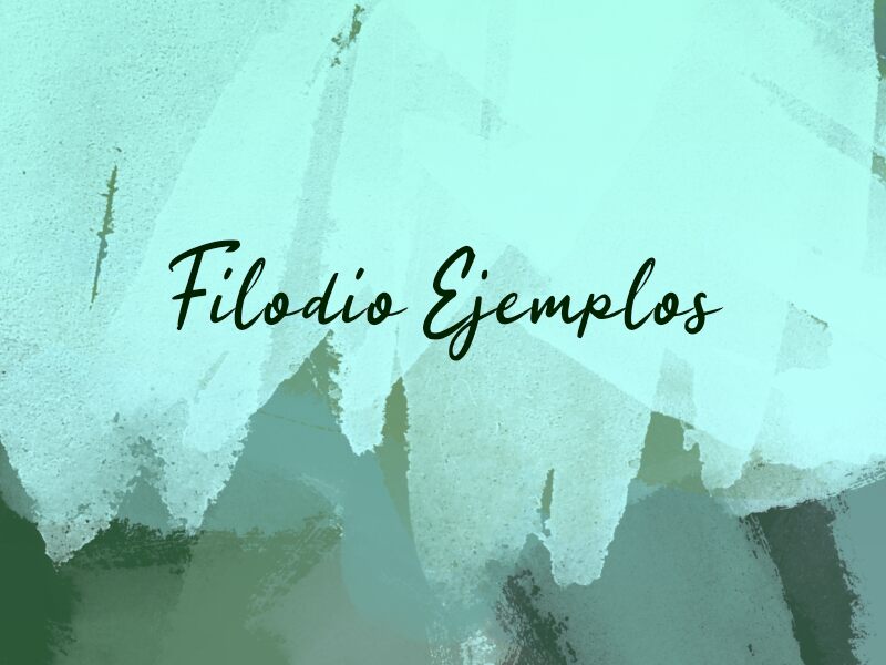 Filodio Ejemplos Fuente