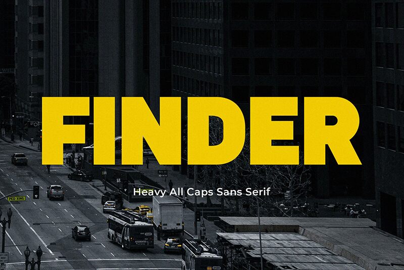 Finder الخط