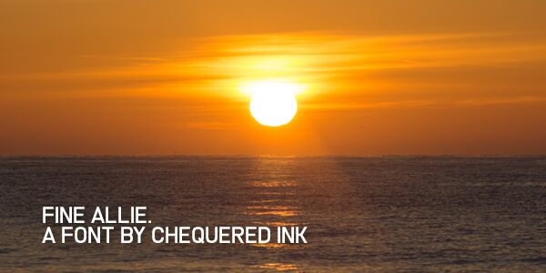 Fine Allie Czcionka