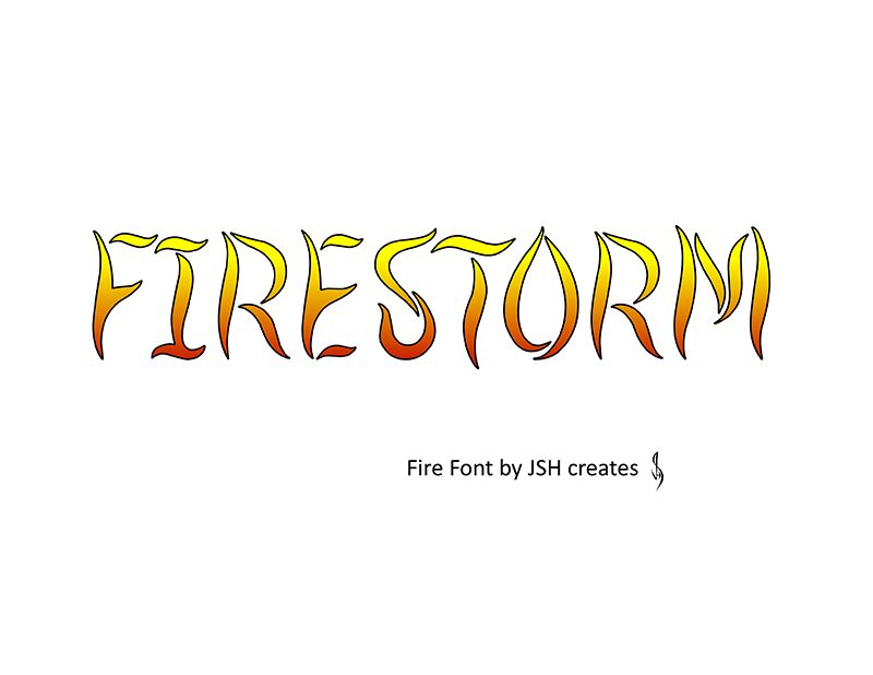 Firestorm Czcionka
