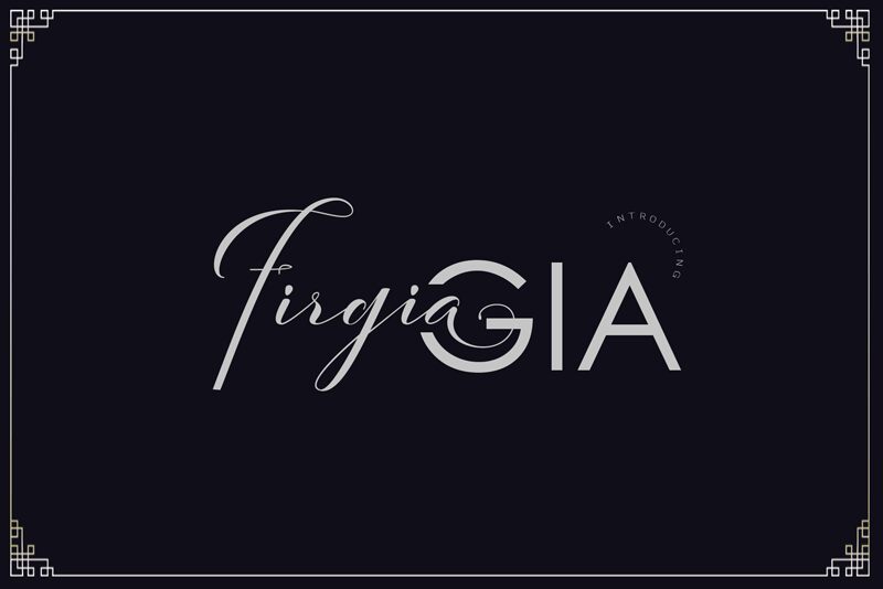 FirgiaGIA Schriftart