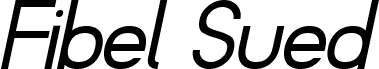 Fibel Sued Italic