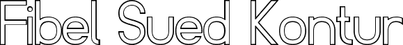 Fibel Sued Kontur