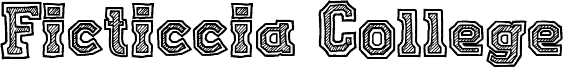 Ficticcia College Regular font