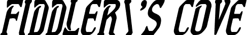 Fiddler's Cove Condensed Italic
