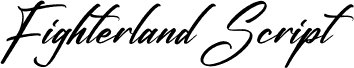 Fighterland Script Italic