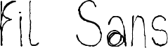 Fil Sans Semi-condensed Thin