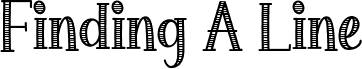 Finding A Line Demo