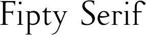 Fipty Serif