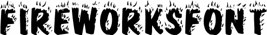 Fireworksfont