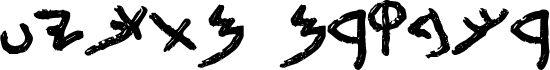 Preview of the First Temple font