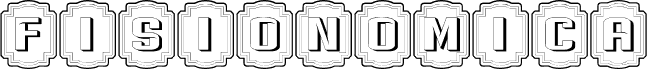 Preview of the Fisionomica Regular font