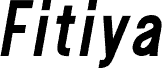 Fitiya Bold Italic