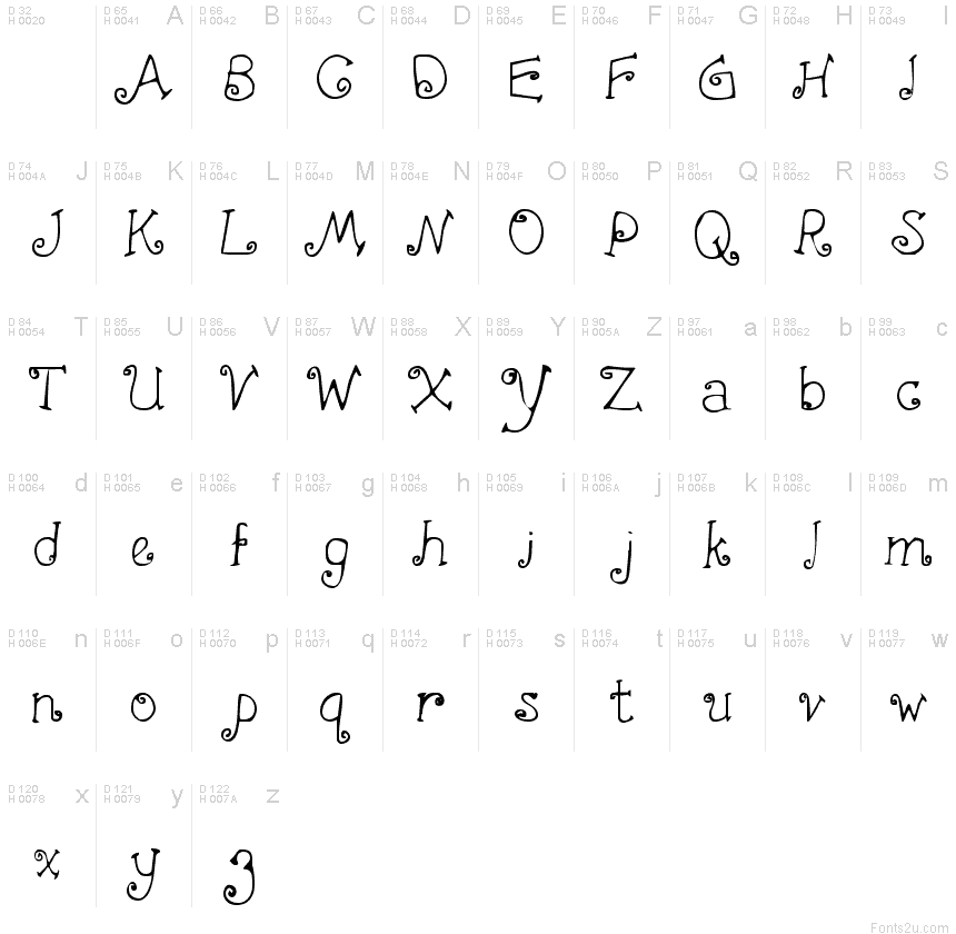 first-crush-font