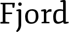 Fjord One