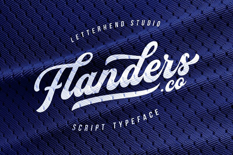 Flanders Script Carattere