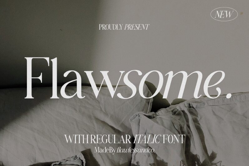 Flawsome Czcionka