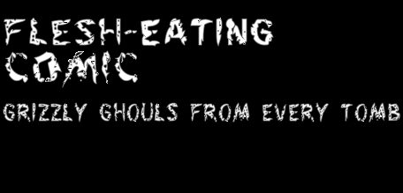 Flesh-Eating Comic الخط