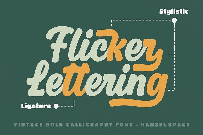 Flicker Font