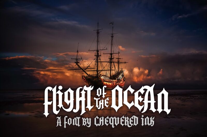 Flight of the Ocean Шрифт