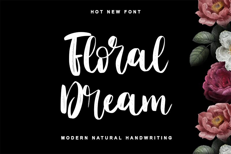 Floral Dream Schriftart
