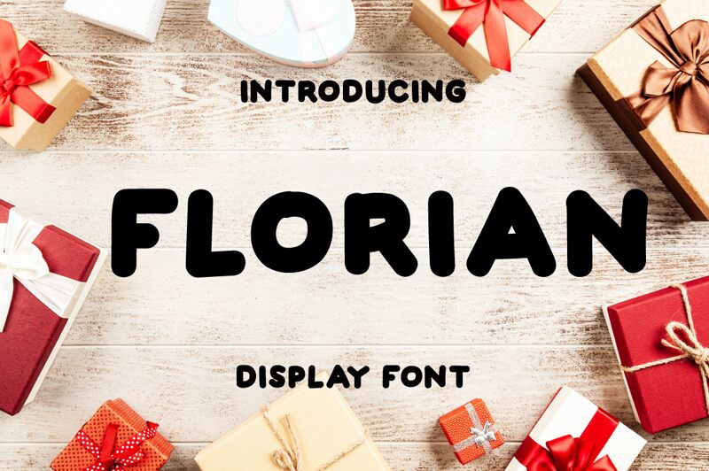 FLORIAN Schriftart