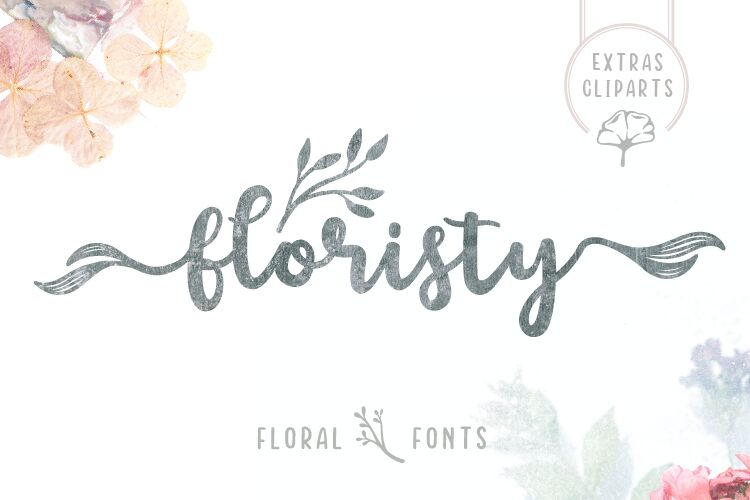 floristy Script Schriftart