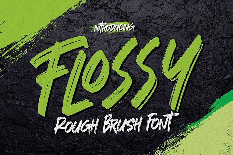 Flossy Schriftart