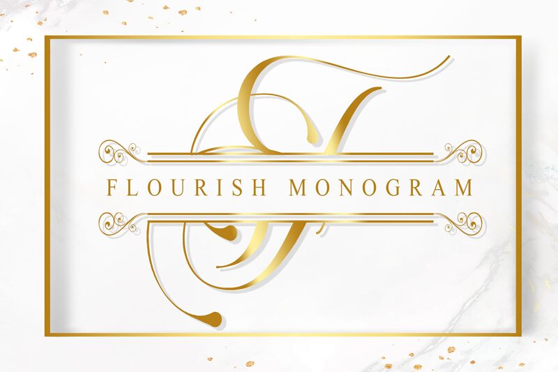 Flourish Monogram Czcionka