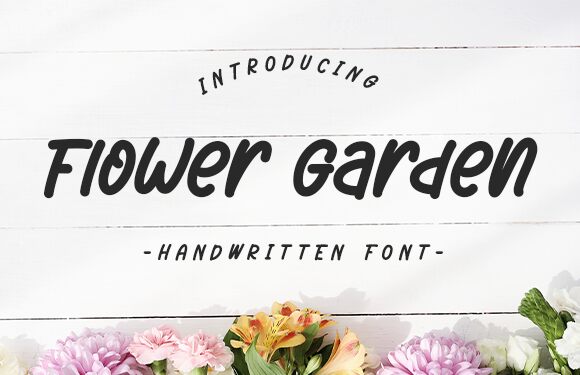Flower Garden Czcionka