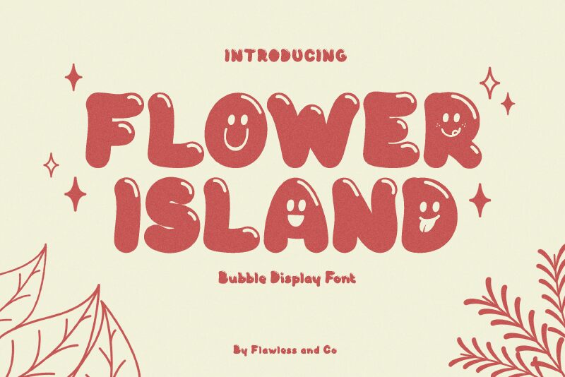 Flower Island Font